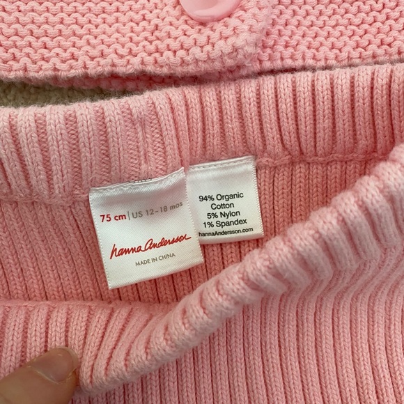 Hanna Andersson Knit Cardigan and Pant Set - Picture 5 of 6